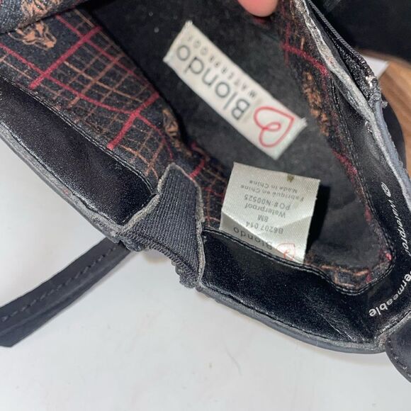 Blondo Waterproof Leather Ankle Boots - Picture 7 of 7